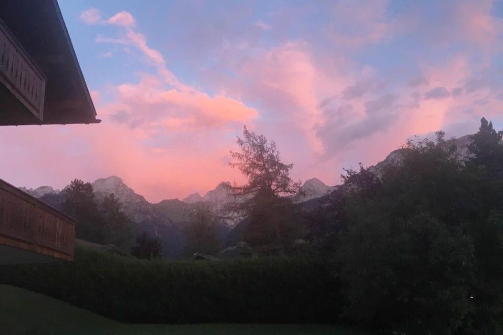 Cozy Apartment In The Heart Of The Alps Chateau-d'Oex Eksteriør bilde