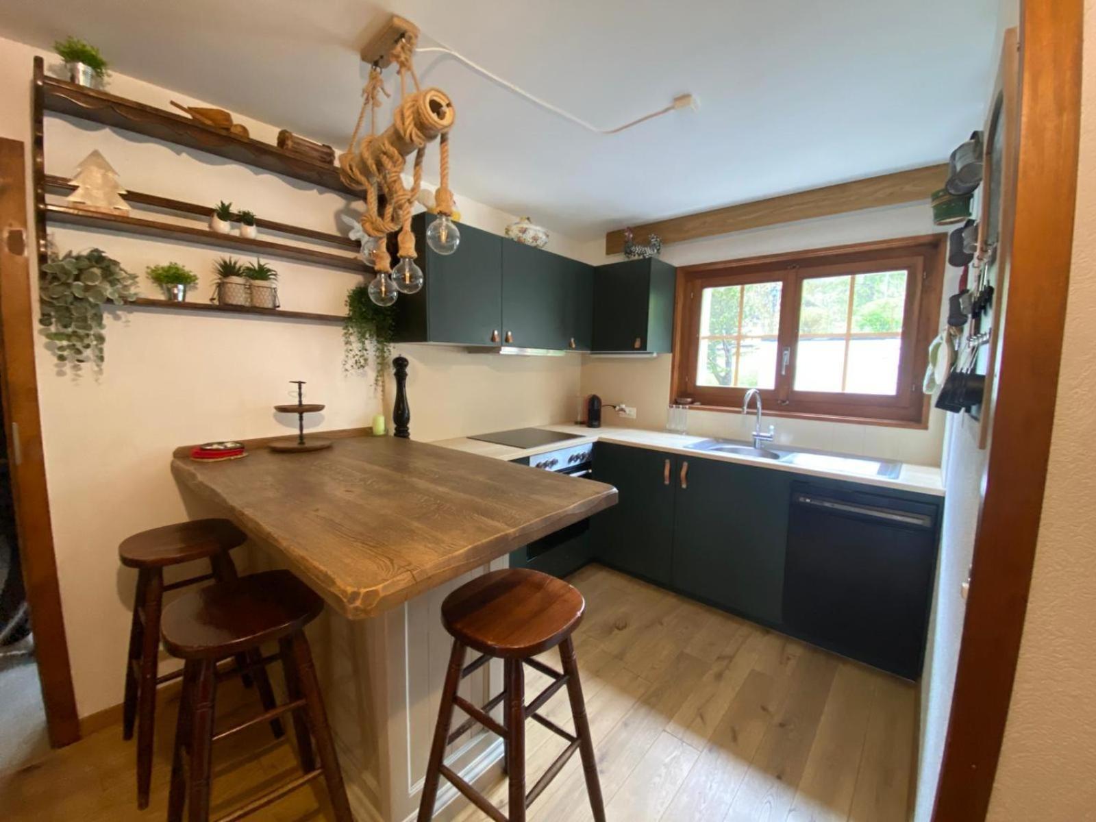 Cozy Apartment In The Heart Of The Alps Chateau-d'Oex Eksteriør bilde